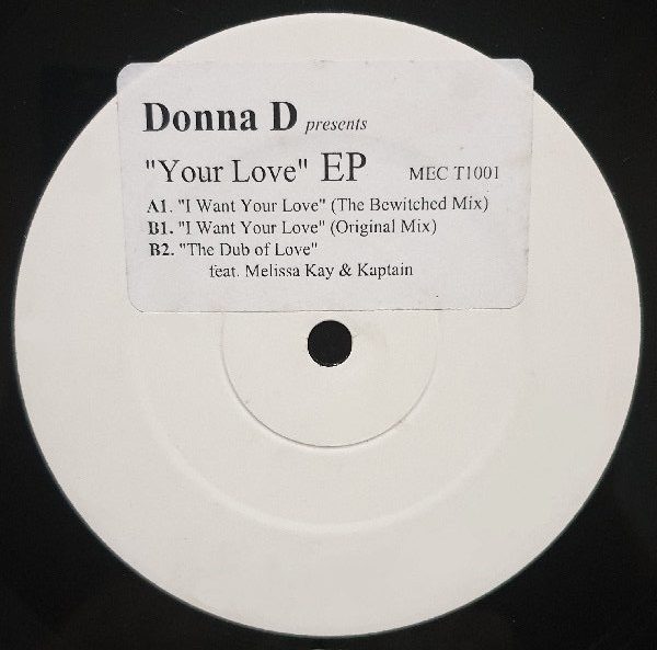 Donna D - Your Love EP (MACT1001) (1997)