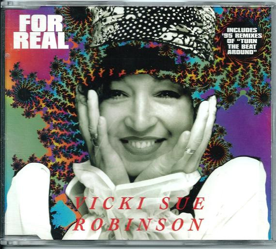 Vicki Sue Robinson - For Real + Turn The Beat Around (CD Maxi Single) ( PDJ 7181 DS) (1995)