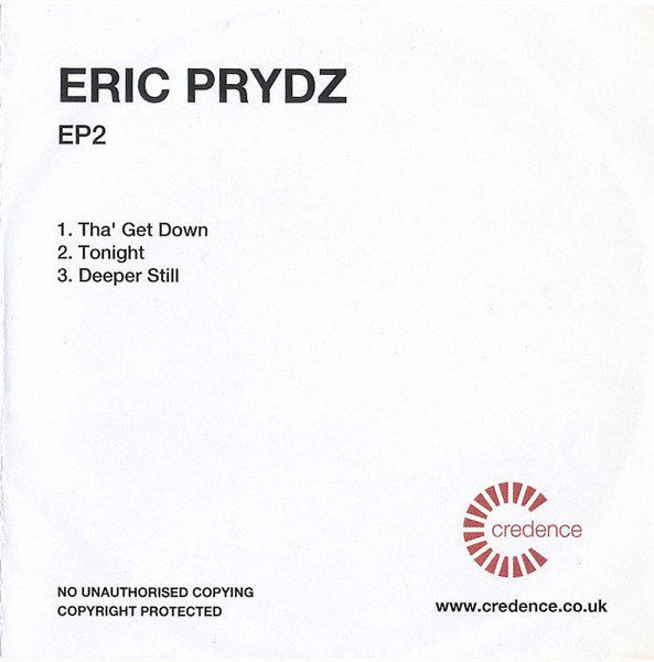 Eric Prydz ‎– EP2 (CDr Promo) (Credence – none) (2002)